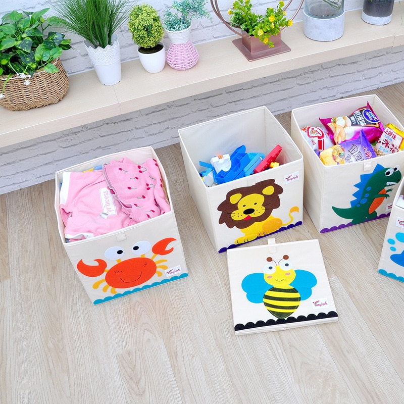 Baby Toy Box Foldable Storage Organizer
